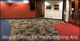 Arvada Center for the Performing Arts Carpet Installation